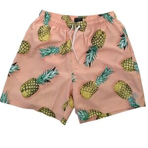 Ocean Current Mens Pineapple Print Swim‎ Trunks Shorts Beach Summer